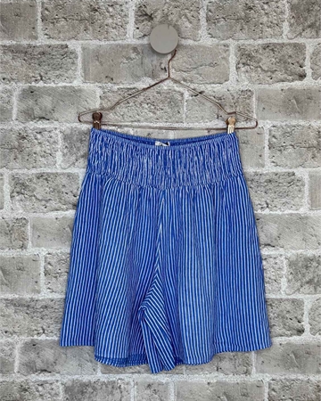 Cabana Living Farao B 3582 ST Blue Stripe Hørshorts 〖 PRE-ORDRE〗KOMMER MARTS / APRIL